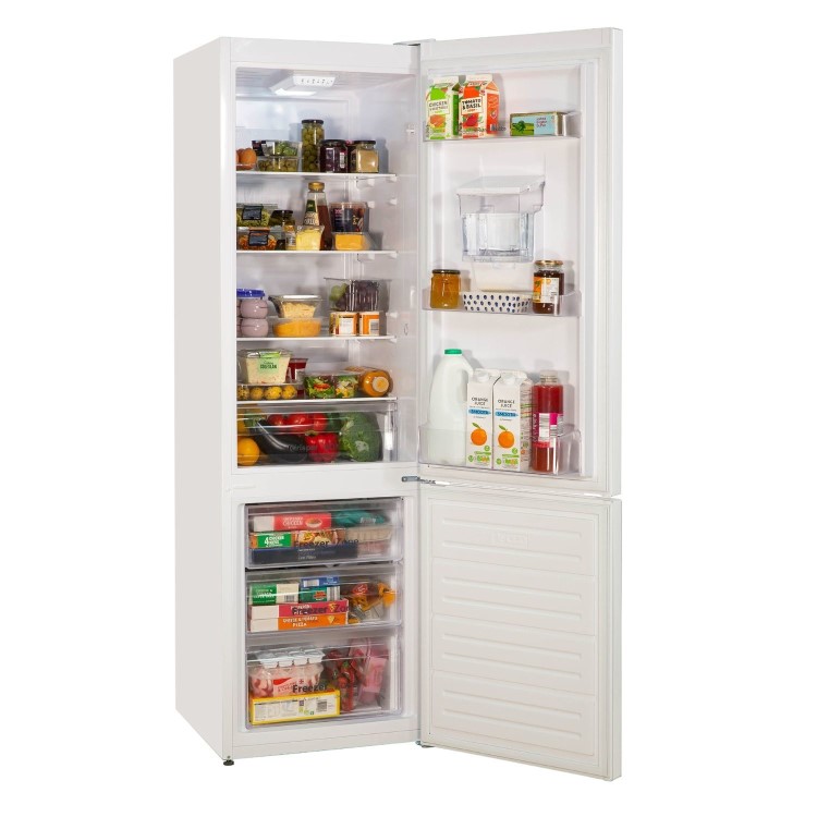 Russell Hobbs 279 Litre 70/30 Freestanding Fridge Freezer with Water Dispenser - White - Image 4