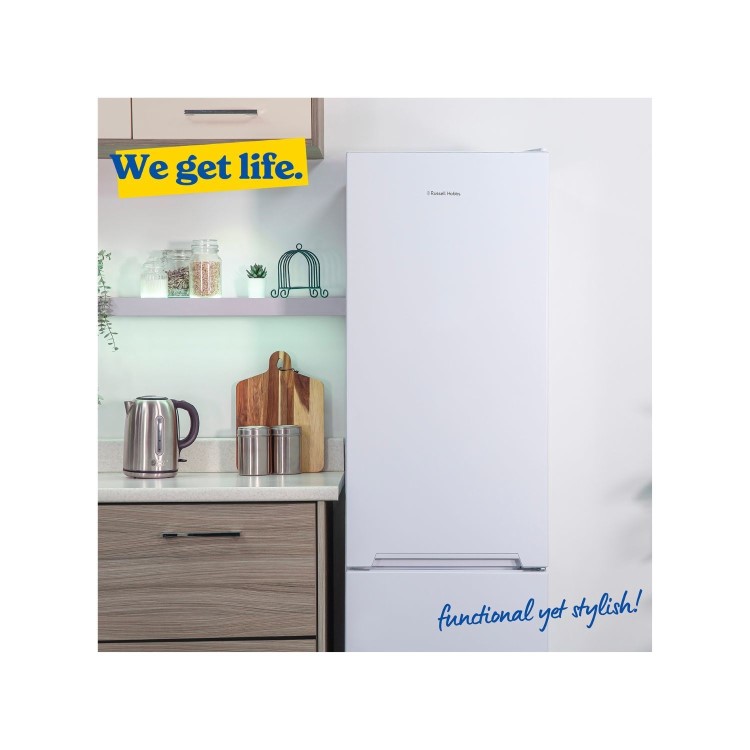 Russell Hobbs 279 Litre 70/30 Freestanding Fridge Freezer - White - Image 9