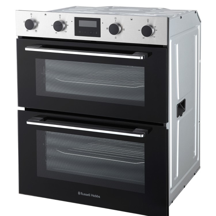 Russell Hobbs RH72DEO1002SS01 Built Under Electric Double Oven - Stainless Steel - Image 2