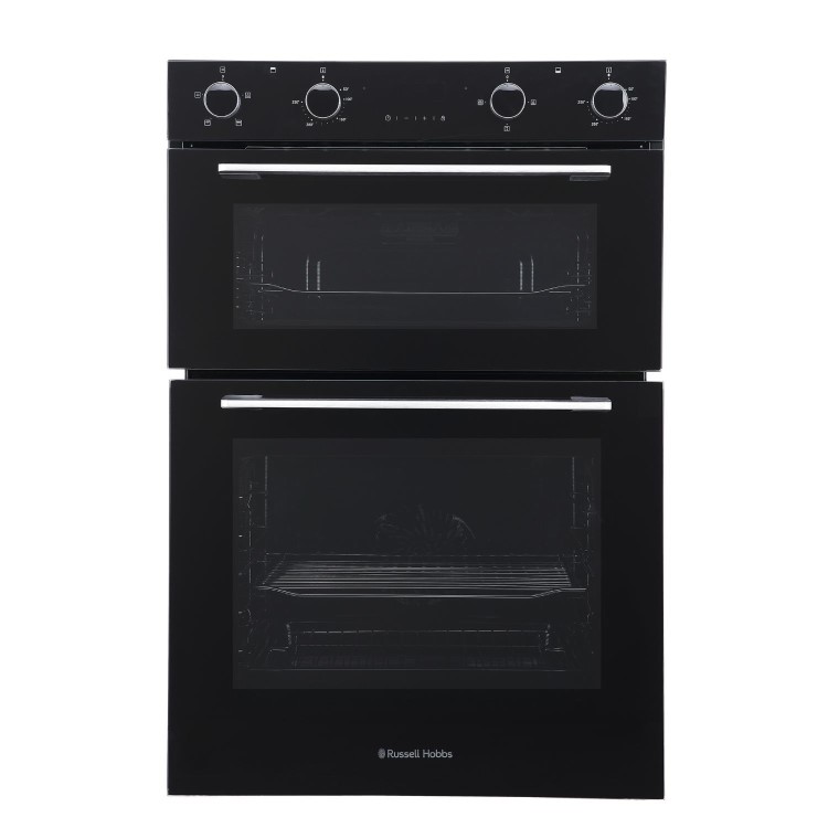 Russell Hobbs RH89DEO2001B01 Built-In Electric Double Oven - Black
