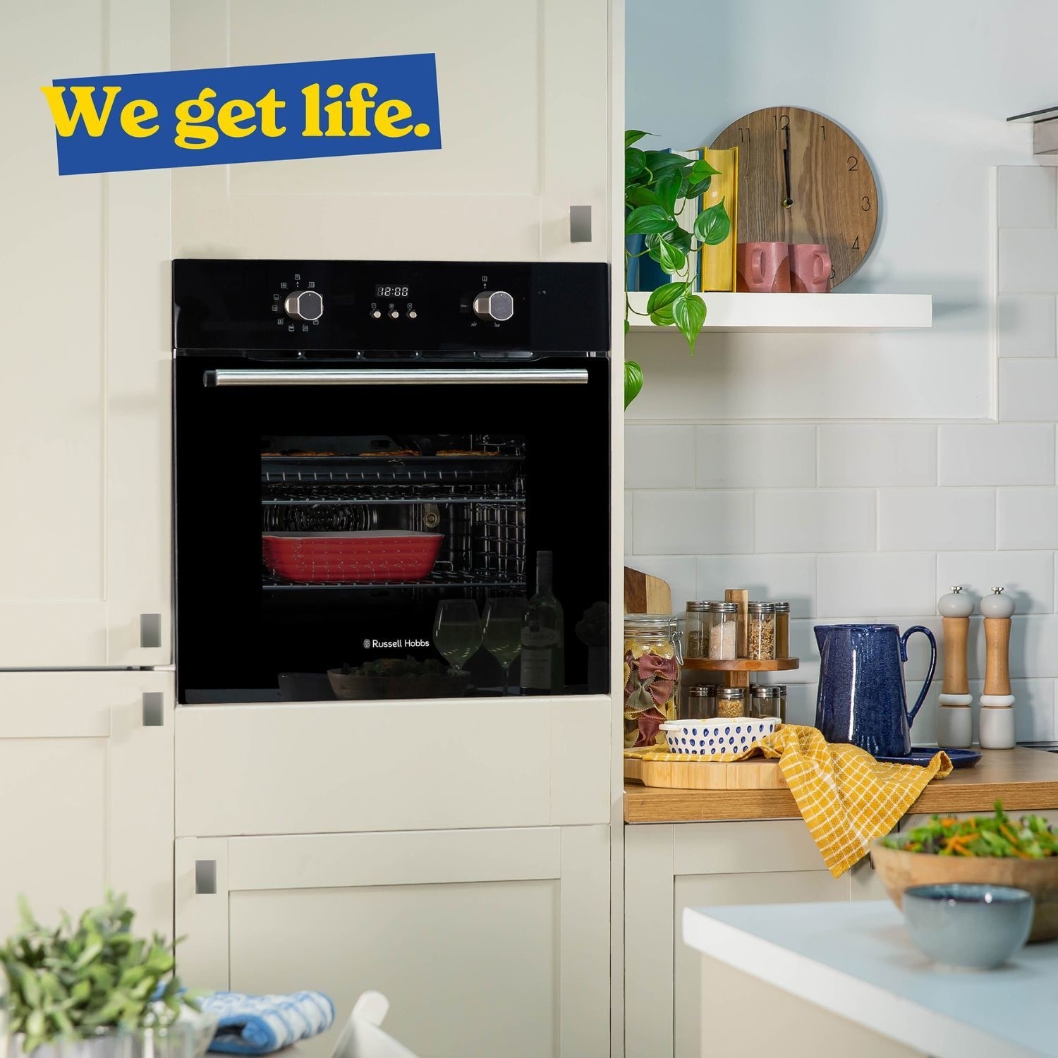 Russell Hobbs RHEO7005B Multifunction Electric Single Oven - Black - Image 4