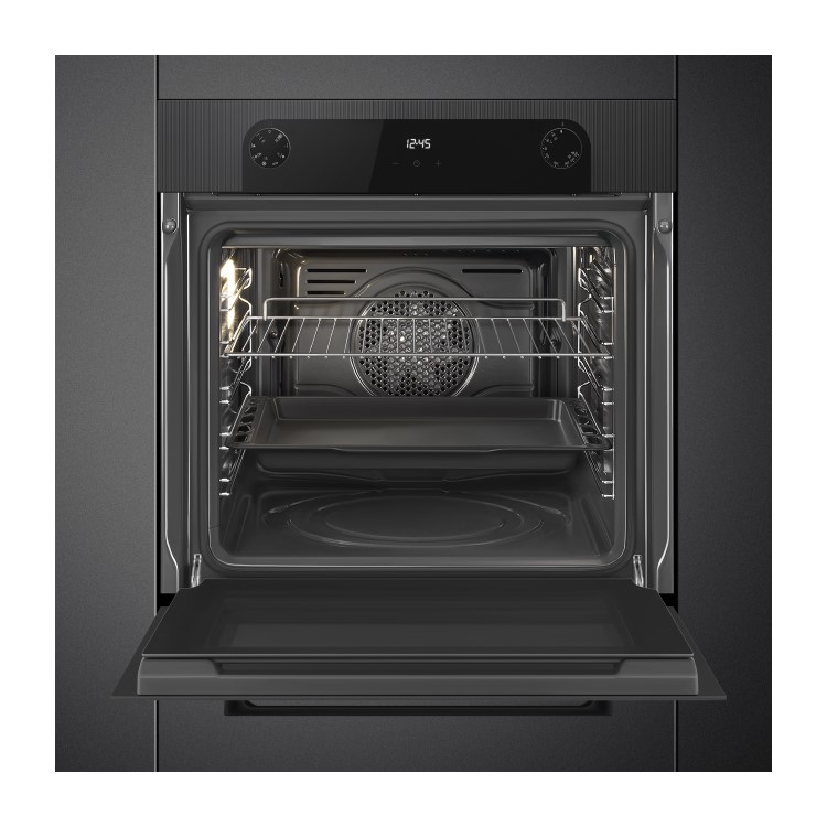 Smeg SF6200TBI Musa Electric Single Oven - Black - Image 4