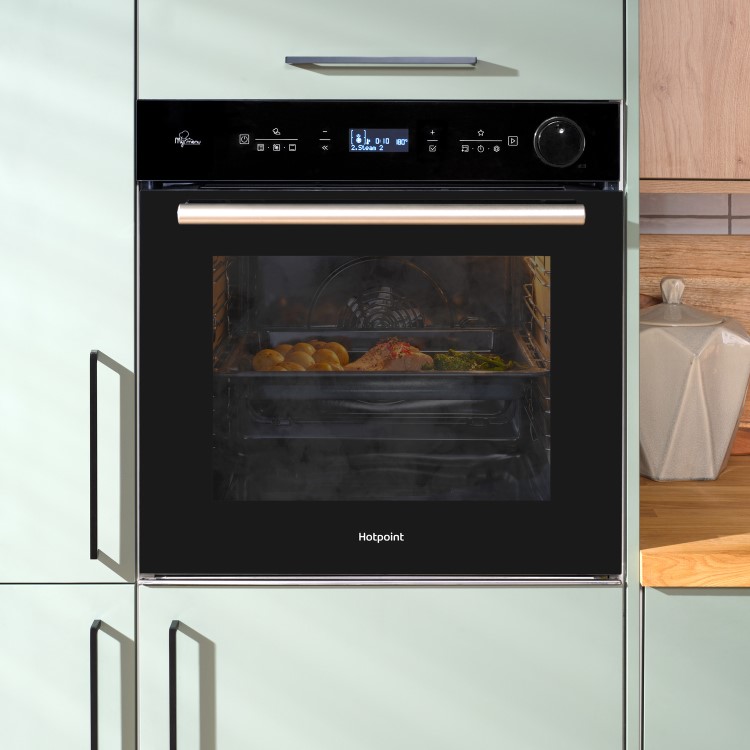 Hotpoint Class 4 SI4S854CBL Air Fry Electric Single Oven with ActiveSteam - Image 16