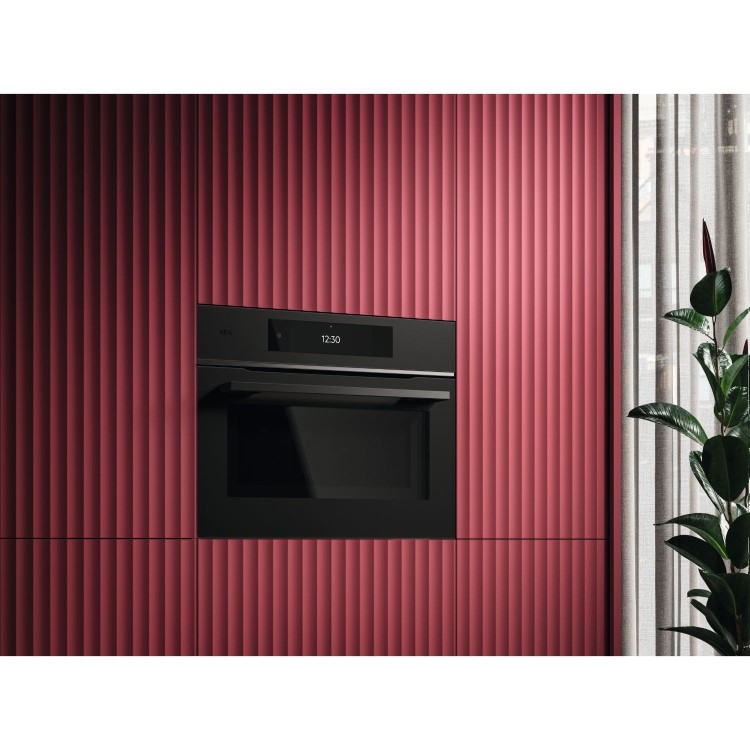 AEG 9000 Series Built-In Combination Microwave Oven - Matte Black - Image 7