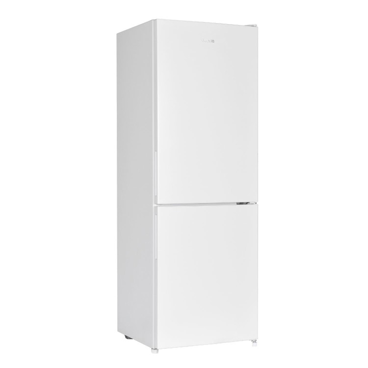 electriQ 227 Litre 70/30 Freestanding Fridge Freezer - White - Image 2