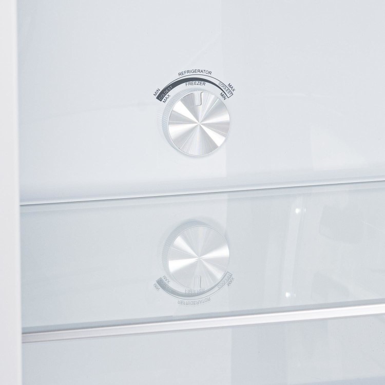 electriQ 282 Litre Fridge Freezer - Total No Frost in Stainless Steel - Image 4