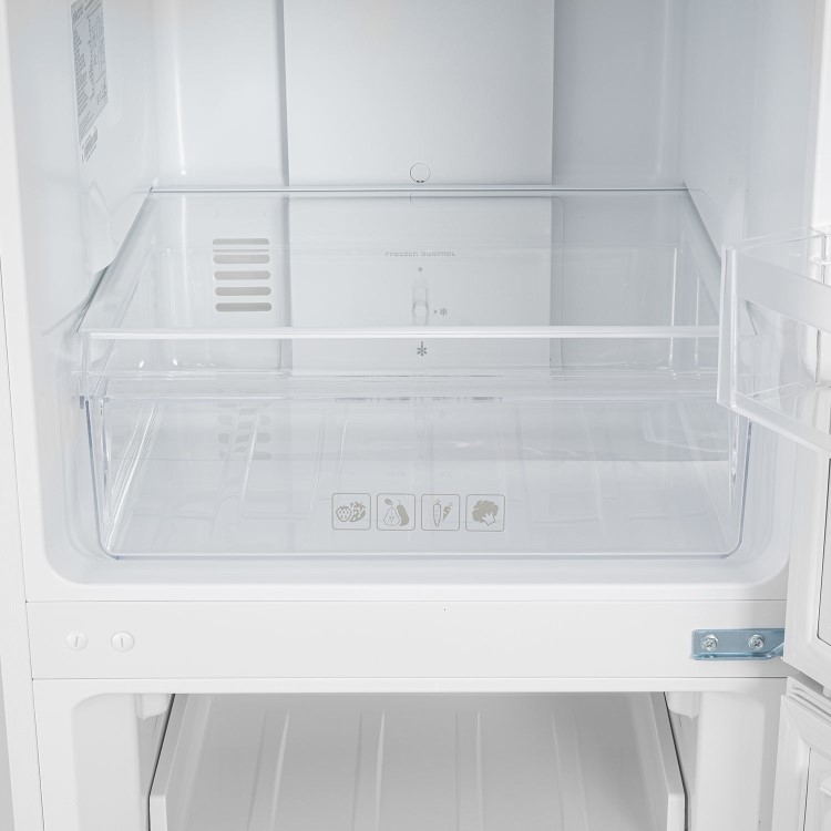 electriQ No Frost 247 Litre 50/50 Freestanding Fridge Freezer – White - Image 7
