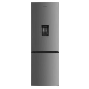 electriQ 291 Litre 60/40 Freestanding Fridge Freezer - Total No Frost in Stainless Steel