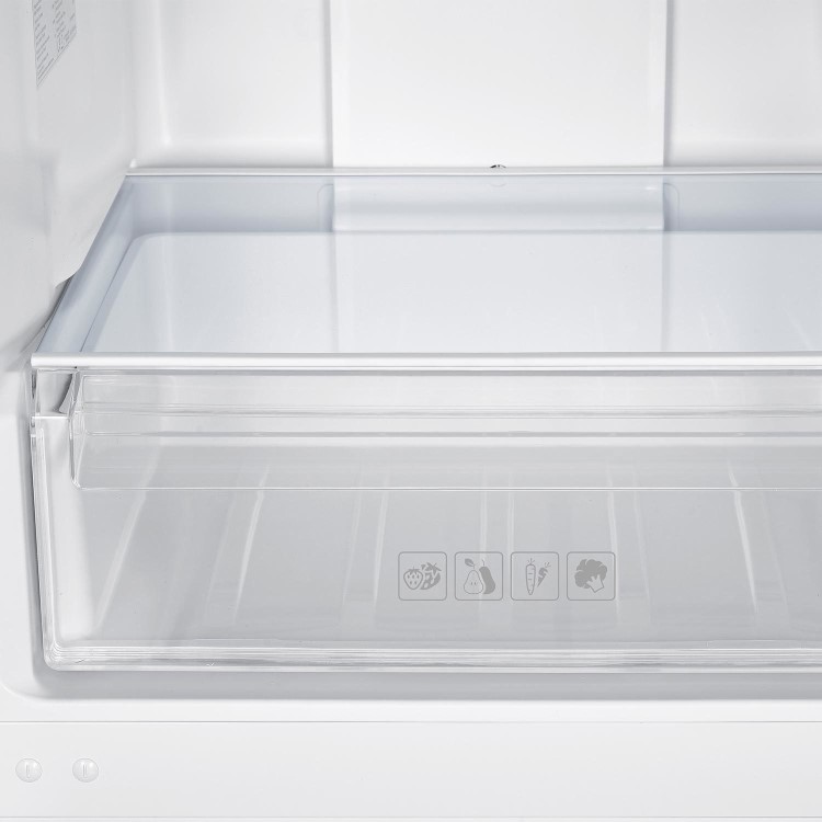 electriQ 291 Litre 60/40 Freestanding Fridge Freezer - Total No Frost in Stainless Steel - Image 6