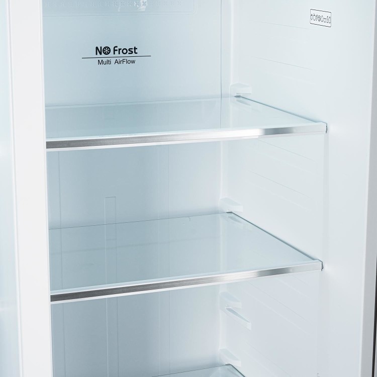 electriQ 525 Litre Side-by-Side American Fridge Freezer - Stainless steel - Image 9