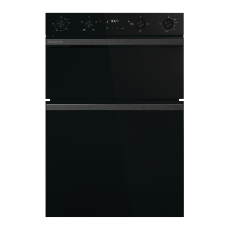 Hisense Hi6 BID914221ADBG Built-In Electric Double Oven - Black