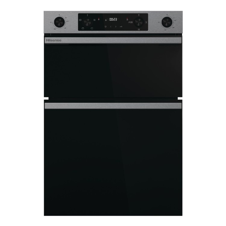 Hisense Hi6 BID914221AX Built-In Electric Double Oven - Stainless Steel