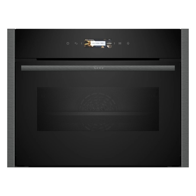 Neff N70 Built-In Combination Microwave Oven - Graphite Grey