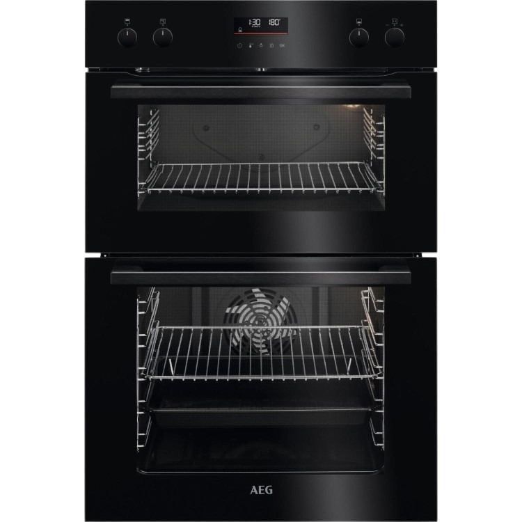 AEG 6000 Series DCE531160B Built-In Electric Double Oven - Black