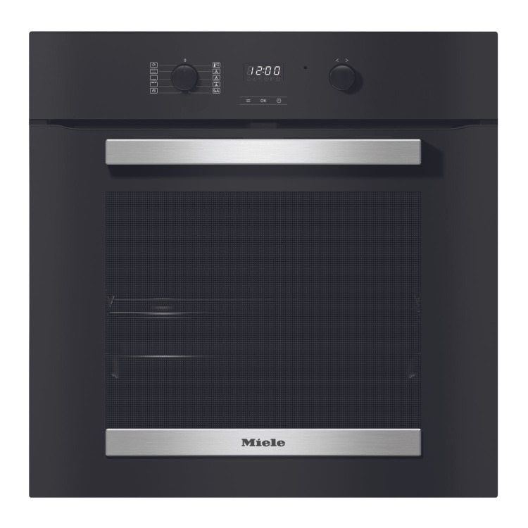 Miele H2455BP Active Electric Single Oven - Black