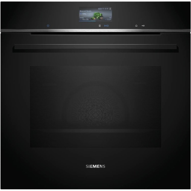 Siemens iQ700 HB736G1B1B Electric Single Oven - Black