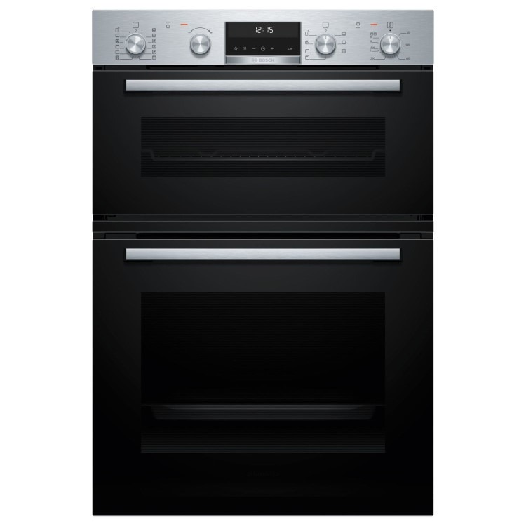 Bosch Series 6 MBA578BS7B Electric Built-In Double Oven - Stainless Steel