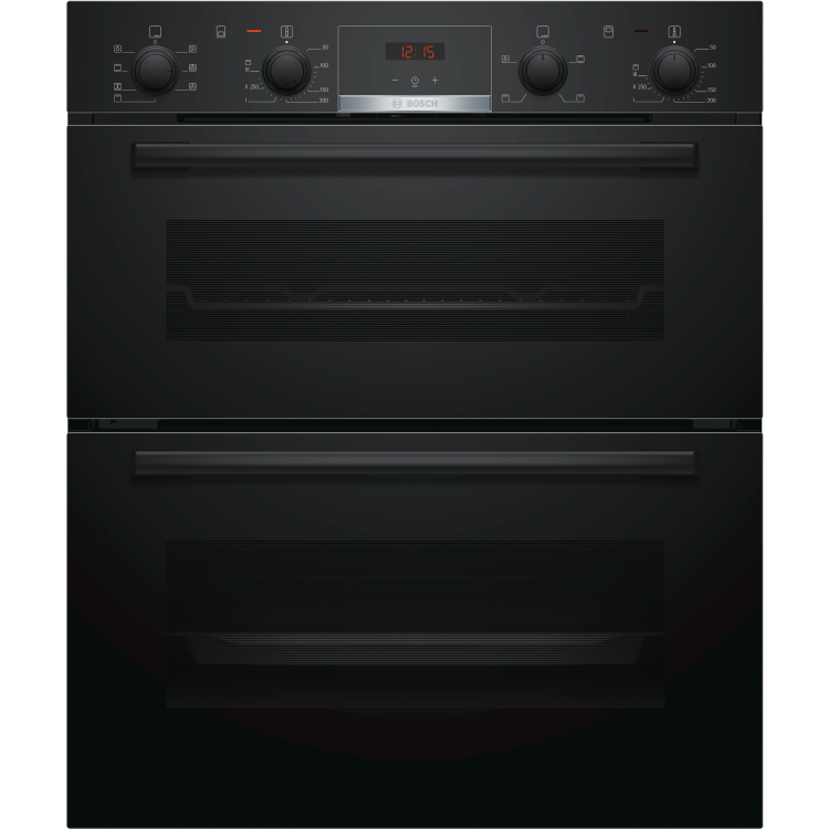 Bosch Series 4 NBS533BB0B Built-Under Electric Double Oven - Black