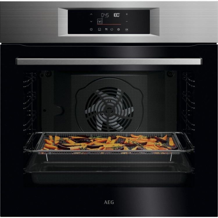 AEG 5000 Series OU5PB40PM Built-In Electric Single Oven - Stainless Steel