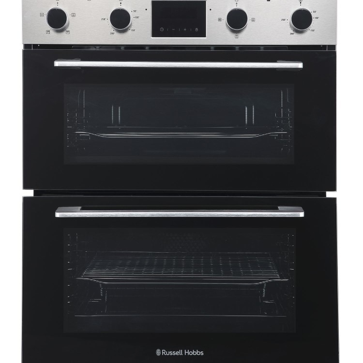 Russell Hobbs RH72DEO1002SS01 Built Under Electric Double Oven - Stainless Steel