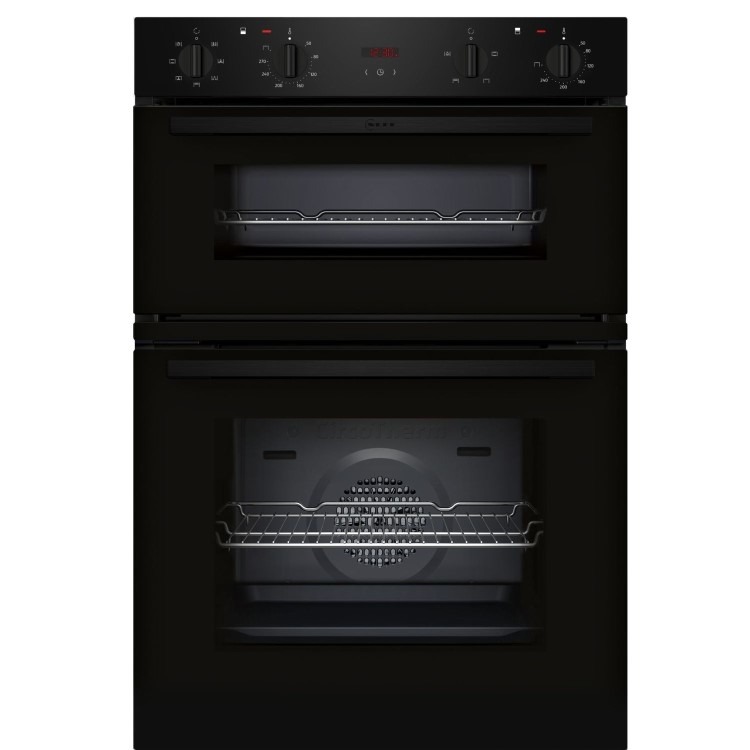 Neff N30 U1DCC0AK3B Electric Built-In Double Oven - Black