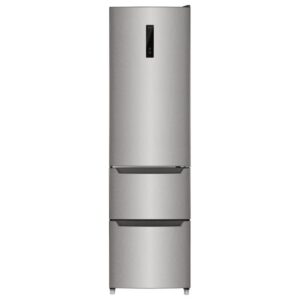 electriQ 282 Litre Fridge Freezer - Total No Frost in Stainless Steel
