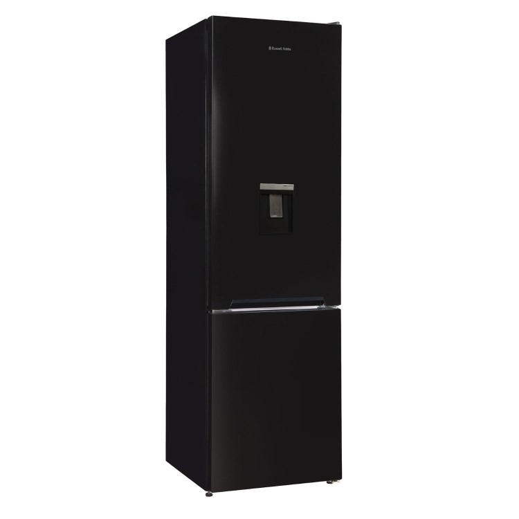 Russell Hobbs 279 Litre 70/30 Freestanding Fridge Freezer with Water Dispenser - Black - Image 2