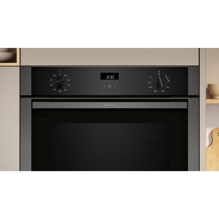 Neff N50 B1ACE4AG3B Electric Single Oven - Graphite Grey - Image 2