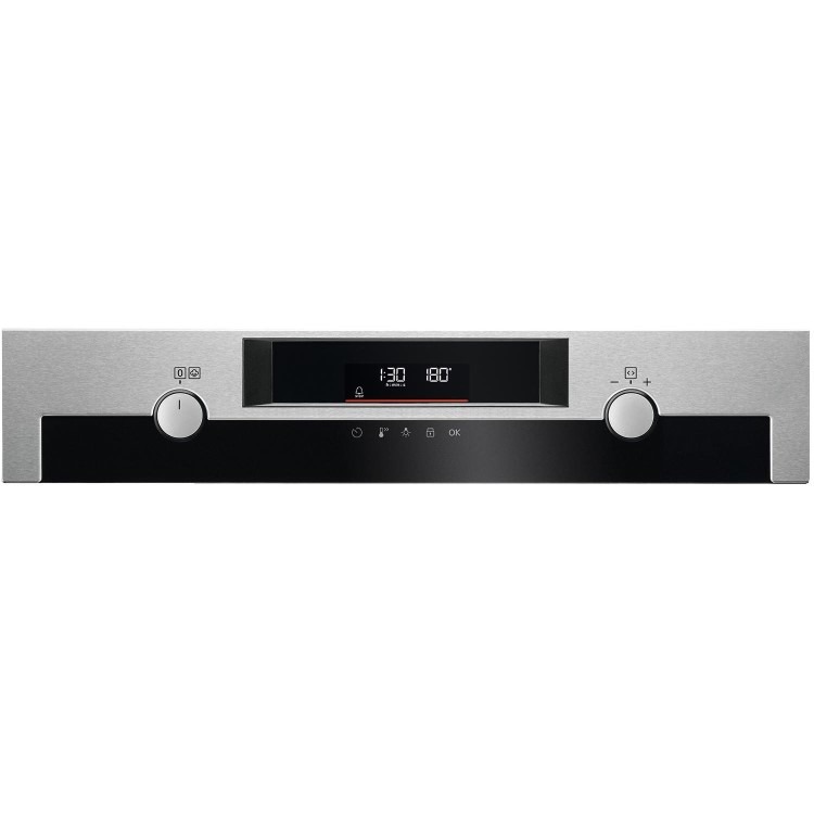 Refurbished AEG 6000 SteamBake BPS555060M 60cm Single Built In Electric Oven Stainless Steel - Image 3