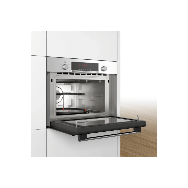 Bosch Series 4 Built-In Combination Microwave Oven - Stainless Steel - Image 2