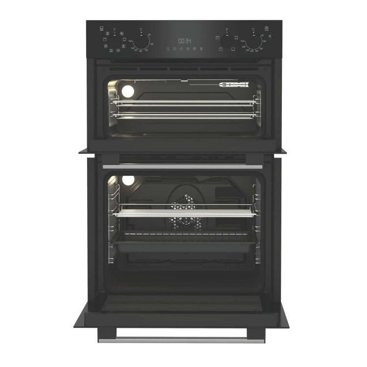 Hotpoint DIH82GB Built-In Electric Double Oven - Black - Image 2