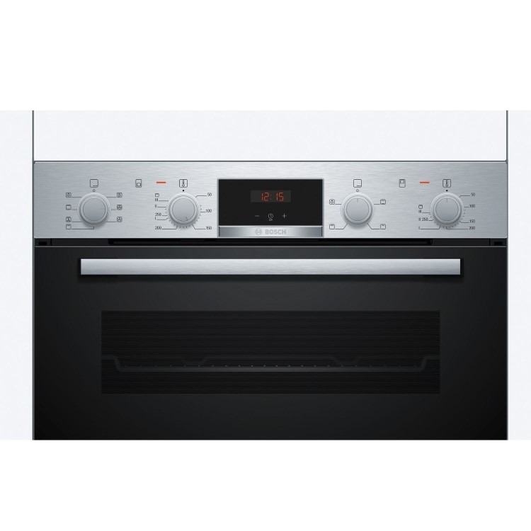 Bosch Series 4 MBA533BS3B Electric Built-In Double Oven - Stainless Steel - Image 2