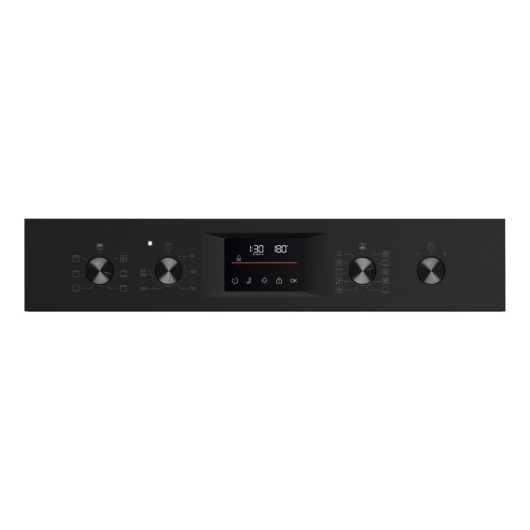 AEG 6000 Series OU5CP40B Built-In Electric Double Oven - Black - Image 2