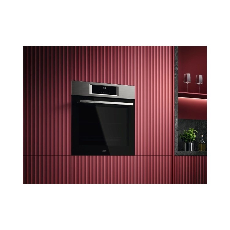 AEG 5000 Series OU5PB40PM Built-In Electric Single Oven - Stainless Steel - Image 2