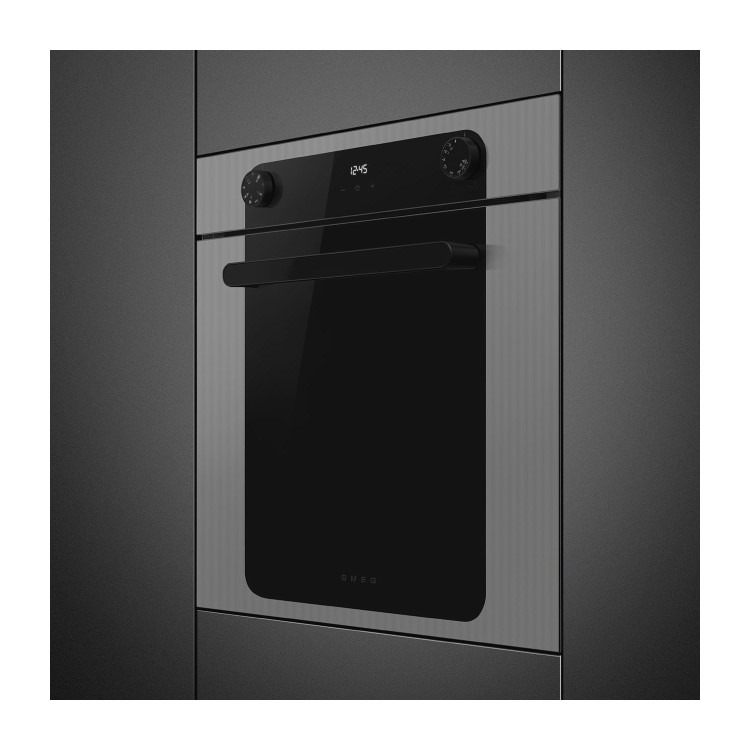 Smeg SF6200TSI Musa Electric Single Oven - Silver - Image 2