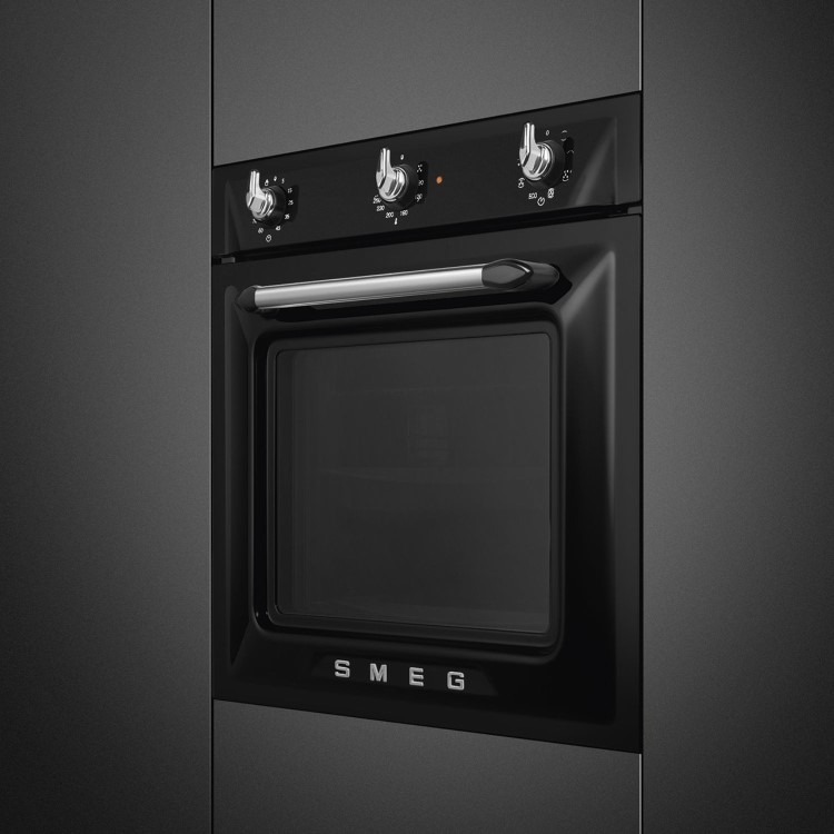 Smeg SF6905N1 Victoria Electric Single Oven - Black - Image 2