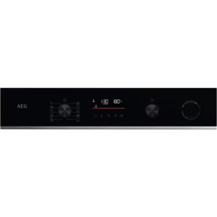 AEG 6000 Series TR6PB521SB SteamCrisp Electric Single Oven - Black - Image 2