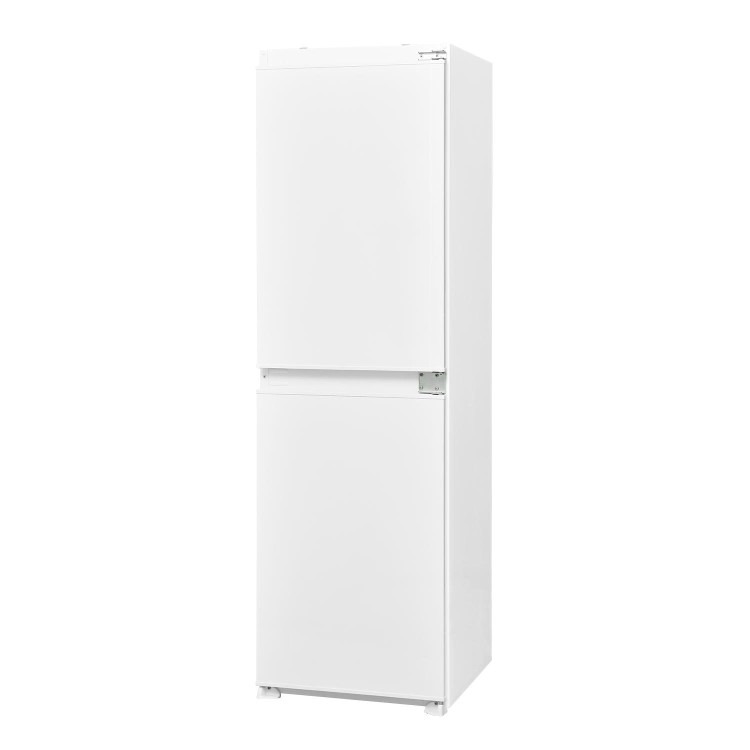 electriQ 235 Litre 50/50 Integrated Fridge Freezer - White - Image 3