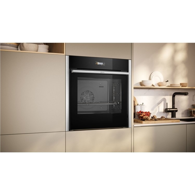 Neff N70 B54CR31N0B Slide and Hide Electric Oven - Stainless Steel - Image 9