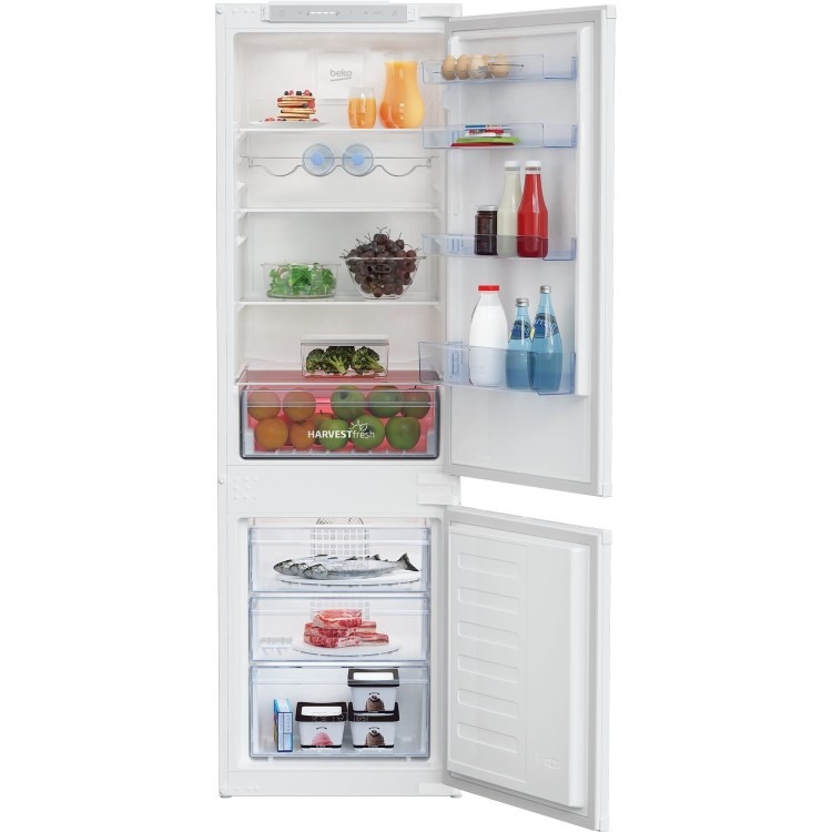 Beko 262 Litre 70/30 Integrated Fridge Freezer - White - Image 3