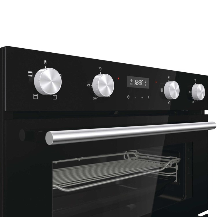 Hisense BID75211BGUK Built-Under Electric Double Oven - Black - Image 3