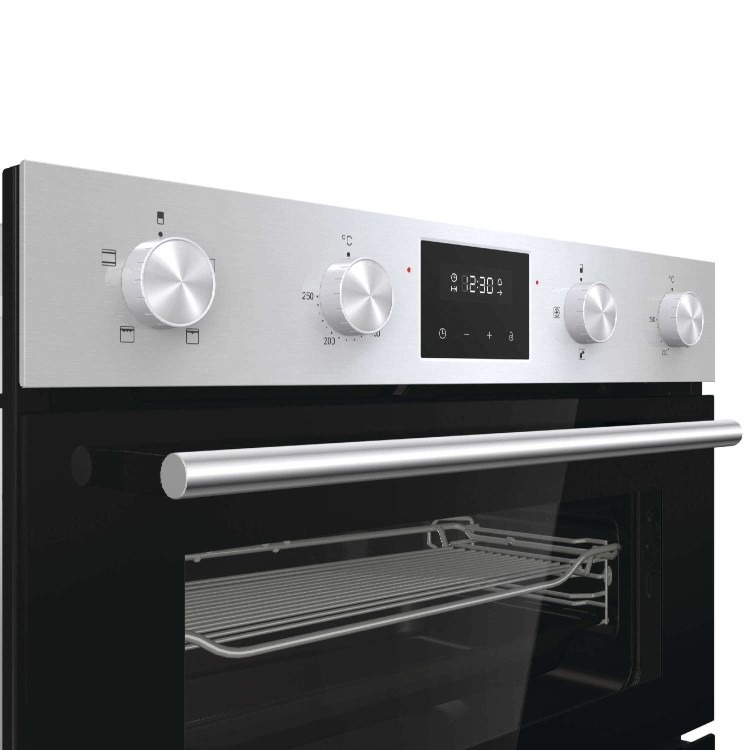 Hisense BID75211XUK Built-Under Electric Double Oven - Stainless Steel - Image 3