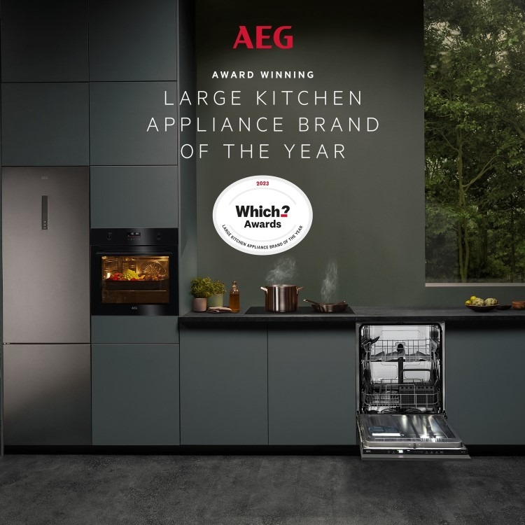 Refurbished AEG 6000 SteamBake BPS555060M 60cm Single Built In Electric Oven Stainless Steel - Image 2