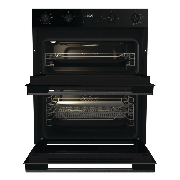 Hisense Hi6 BUD714221ADBG Built-Under Electric Double Oven - Black - Image 3