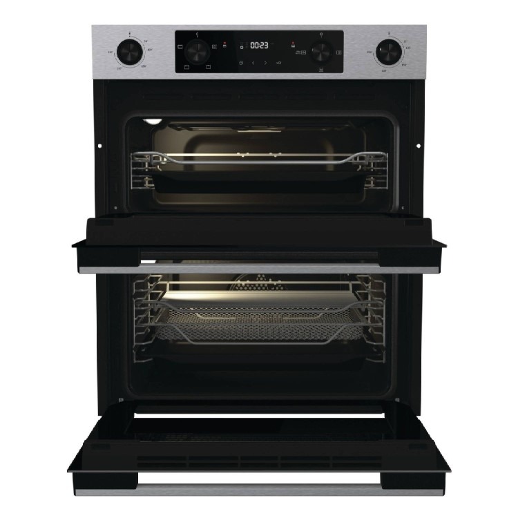 Hisense Hi6 BUD714221CX Built-Under Electric Double Oven - Stainless Steel - Image 3