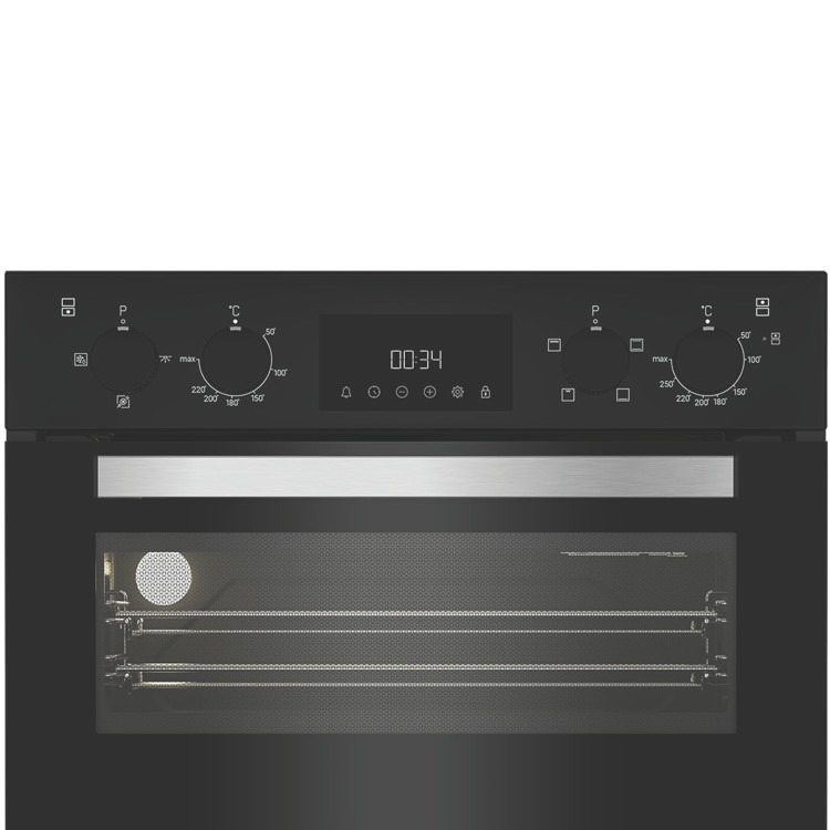 Hotpoint DIH10DB Built-In Electric Double Oven - Black - Image 3