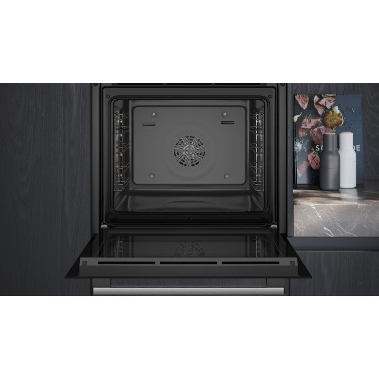 Siemens iQ500 HB537GBS3B Electric Single Oven - Stainless Steel - Image 2