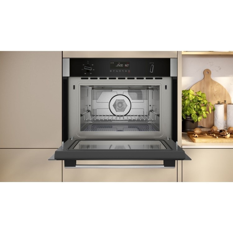 Neff N50 Built In Combination Microwave Oven - Stainless Steel - Image 2