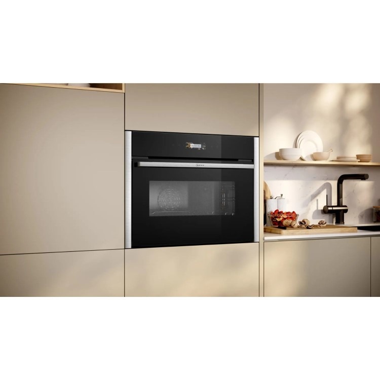 Neff N70 Built-In Combination Microwave Oven - Stainless Steel - Image 4