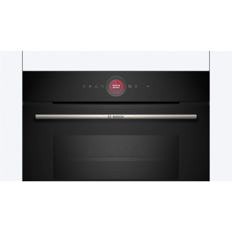 Bosch Series 8 Built-In Combination Microwave Oven - Black - Image 4